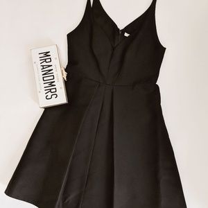 Halston Heritage Little Black Dress NWT